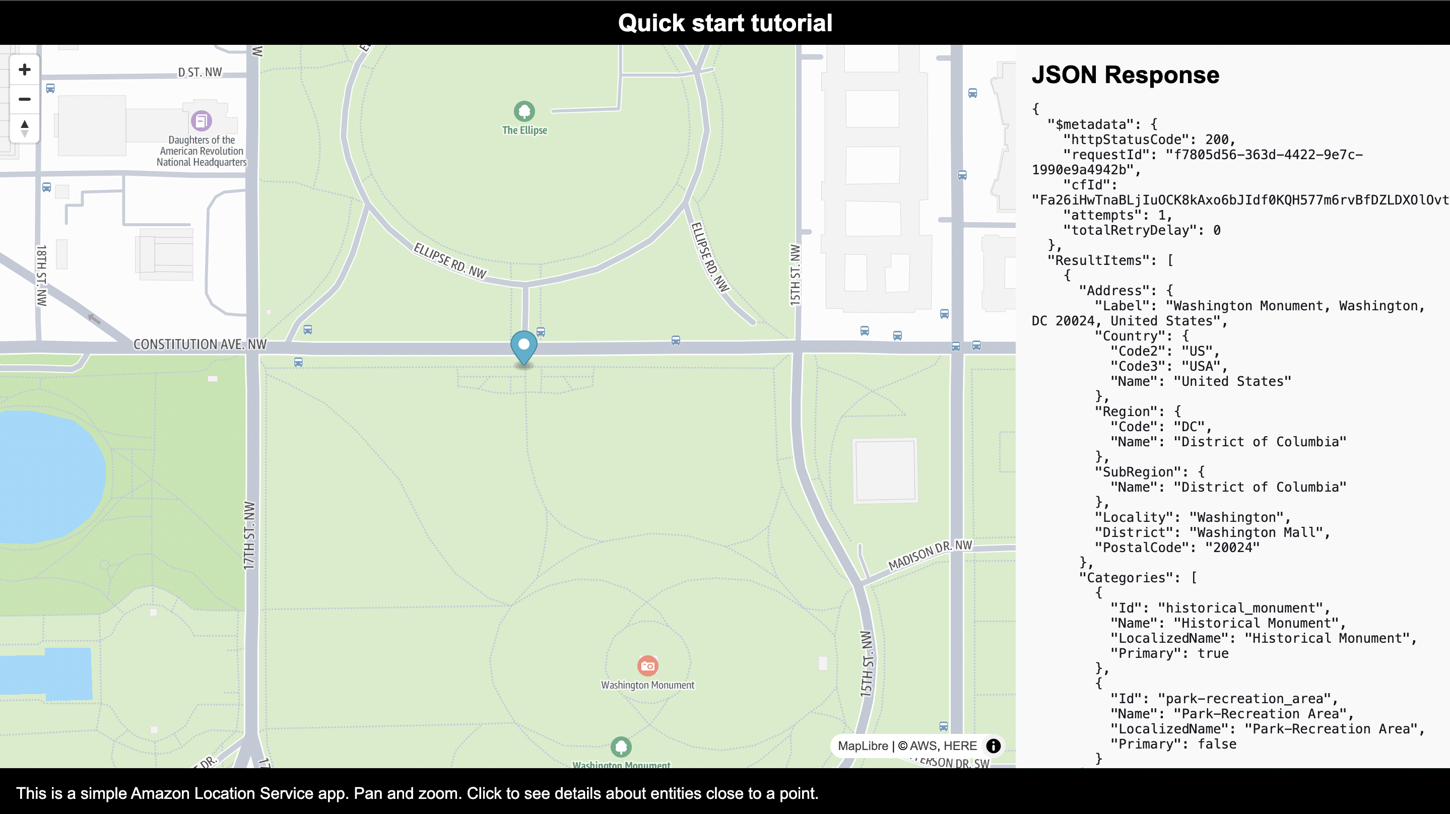 Amazon Location Service | Amazon Location Demo | Location Based Service ...